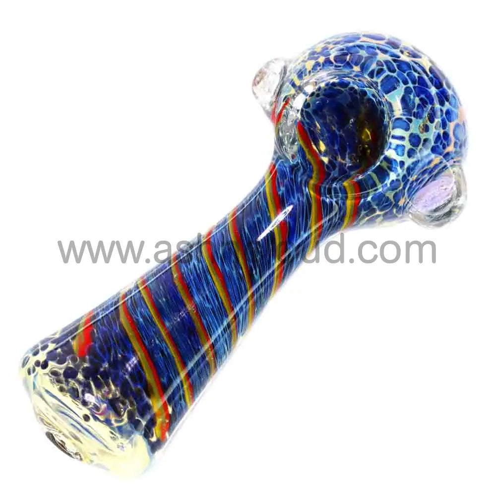 5 in - Ocean Rasta Hand Pipe Spoon