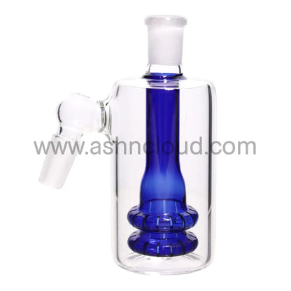 5 In - Perc Multicolor 45 Degrees Ash Catcher Bong Simple
