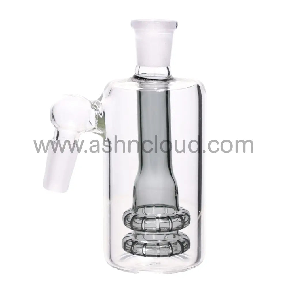 5 In - Perc Multicolor 45 Degrees Ash Catcher Bong Simple