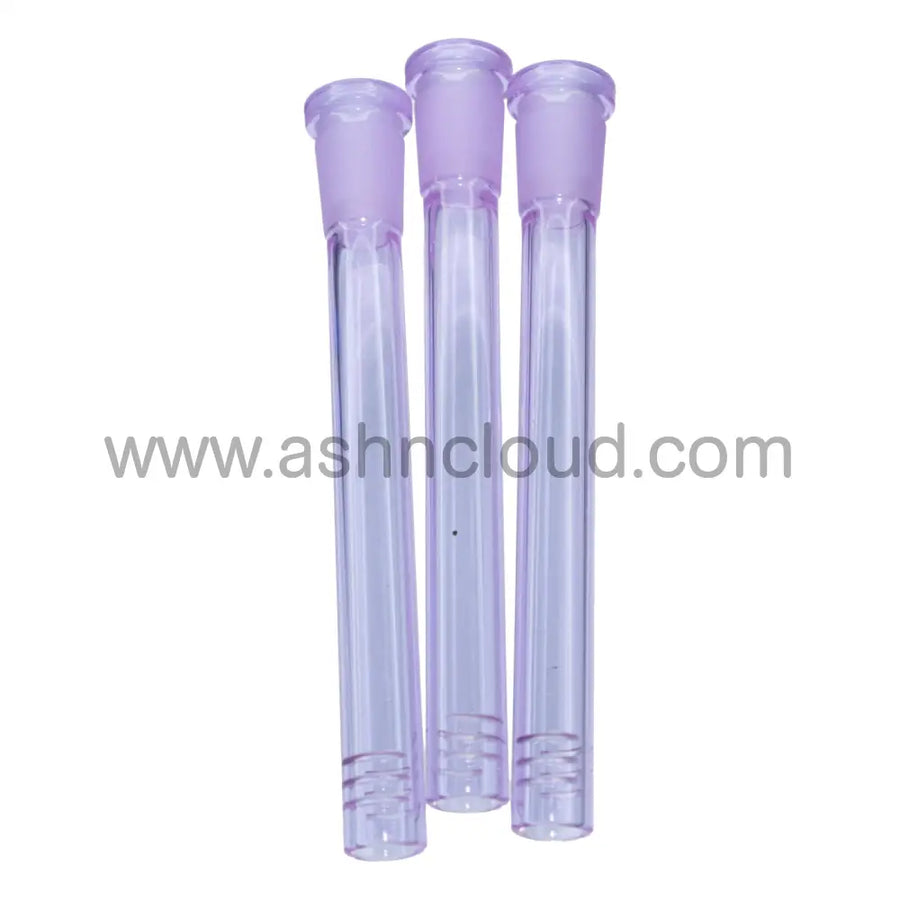 5 Inch Purple Glass Downstem