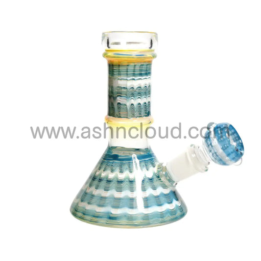 5 In - Rasta Style Glass Mini Bong