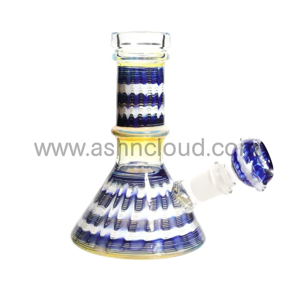 5 In - Rasta Style Glass Mini Bong