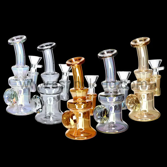 6 in - Rig Diamond Ring Mini Bong