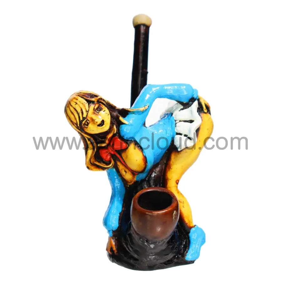 5 Inch Novelty Figure Bamboo Bong