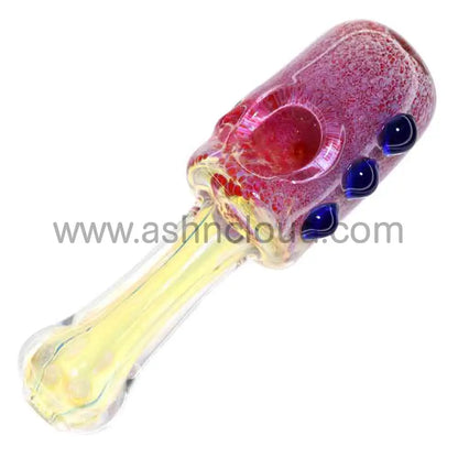 5 in - Straight Big Head Tune Glass Spoon Pipe