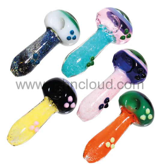 5 In - Super Exotic Reverse Head Hand Pipe Spoon