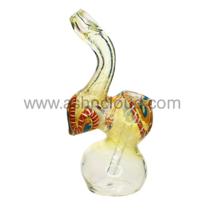 5 In - Twisted Fumed Glass Bubbler Mini