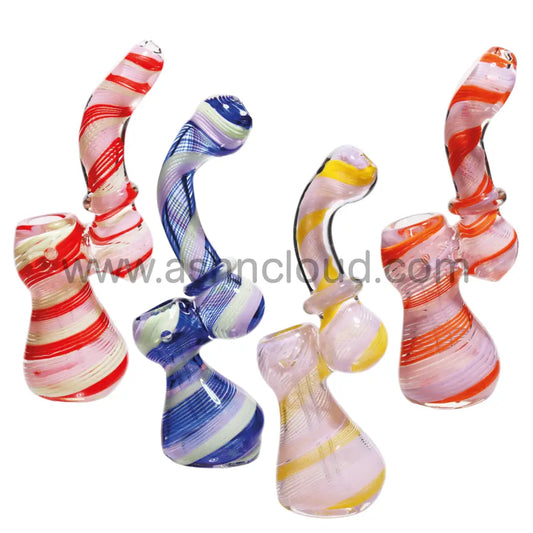 5 In - Twisted Glass Bubbler Mini