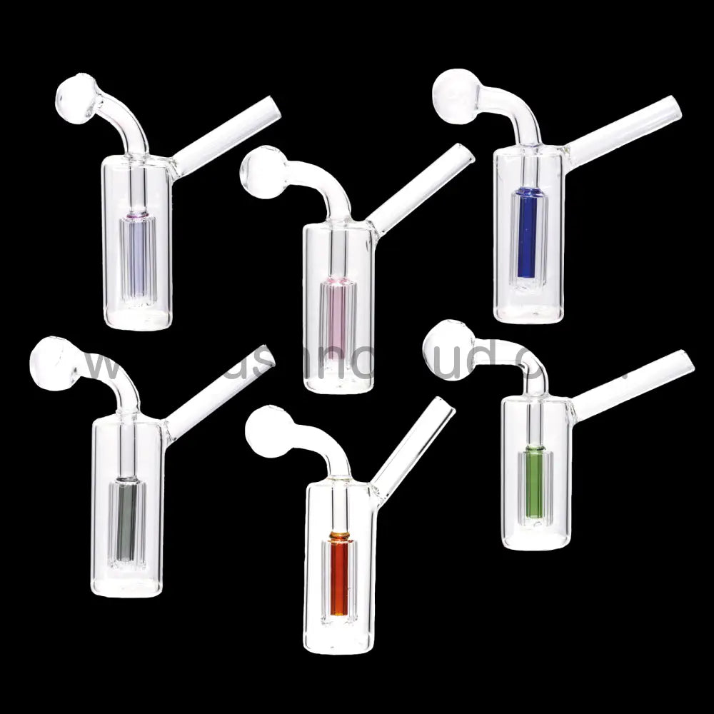 5 In - Well Glass Clear Oil Burner Multicolor Perc