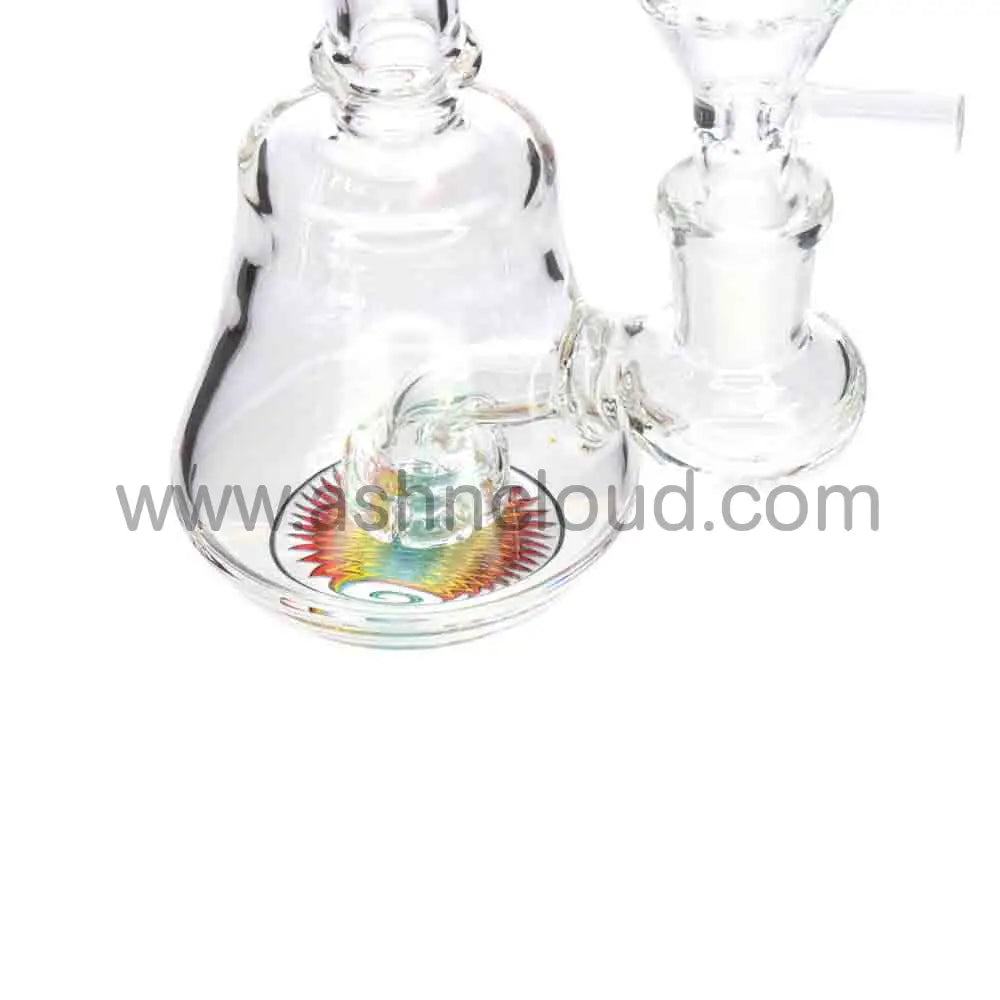 5’’ Mini Glass Bong with Color Mouthpiece & Perc – Wholesale Compact Water Pipe