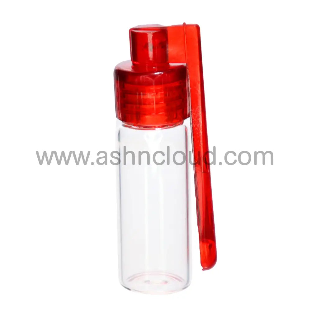 5 Ml - Clear Snuff Bottle With Spoon