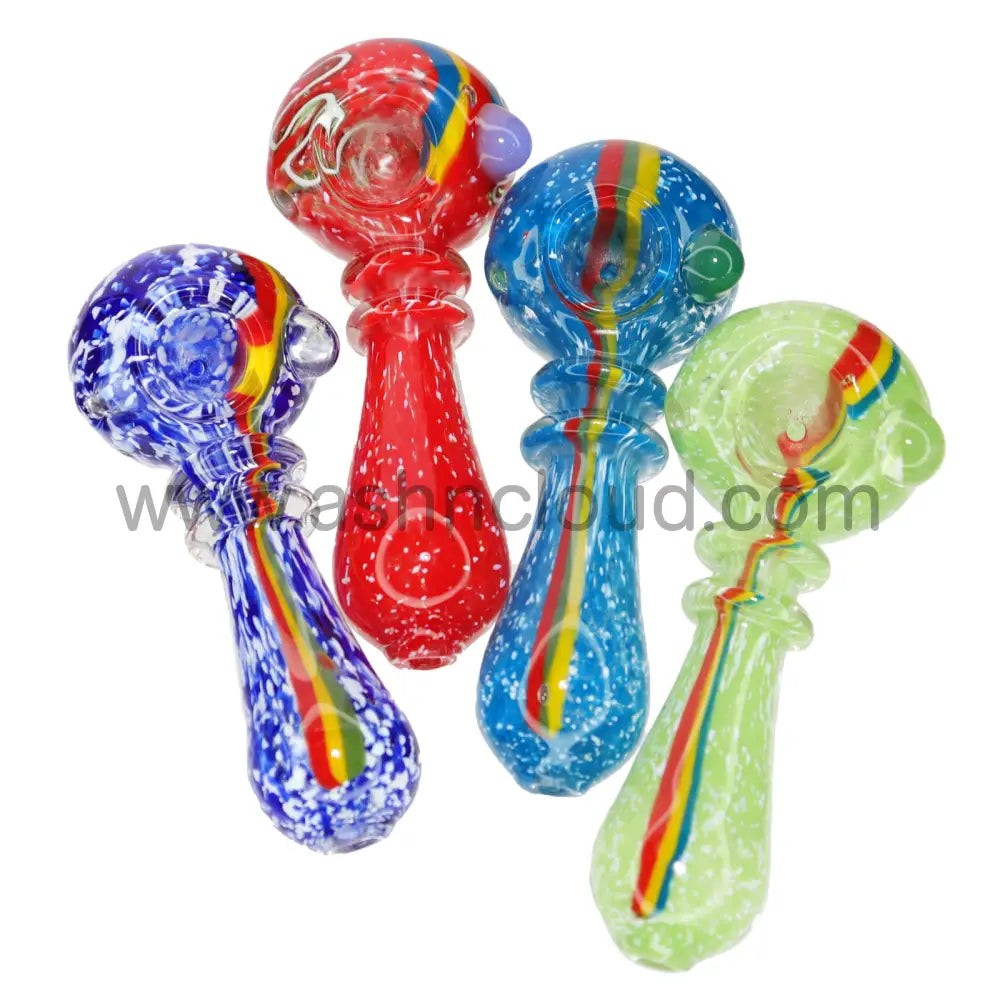 47 Pcs – Jar #15 Glass Hand Pipe Spoon $4.15 Each