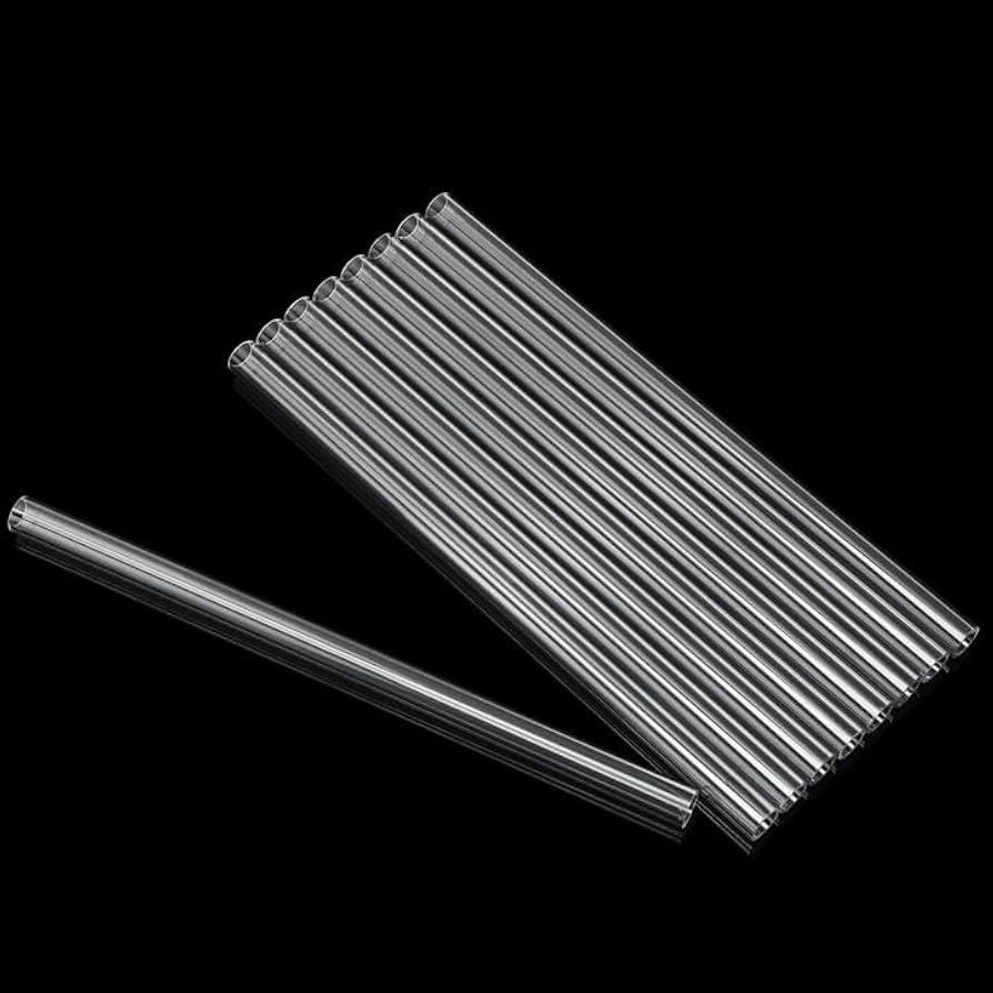 8 Inch Standard Straight Glass Tube