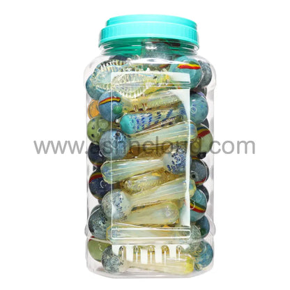 55 Pcs – Jar #12 Glass Hand Pipe Spoon $4.35 Each
