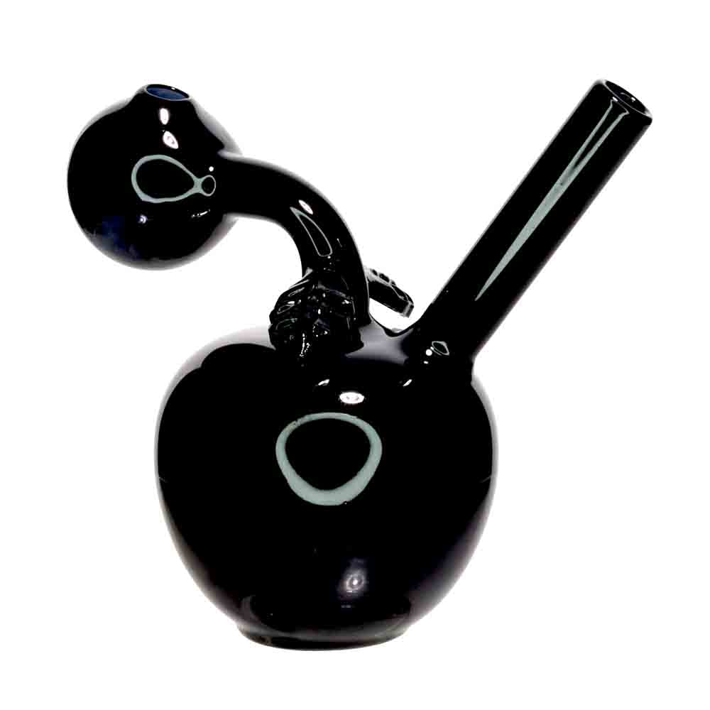5" Oil Burner Apple Water Pipe – Assorted Colors | Compact Bubbler Style | Wholesale