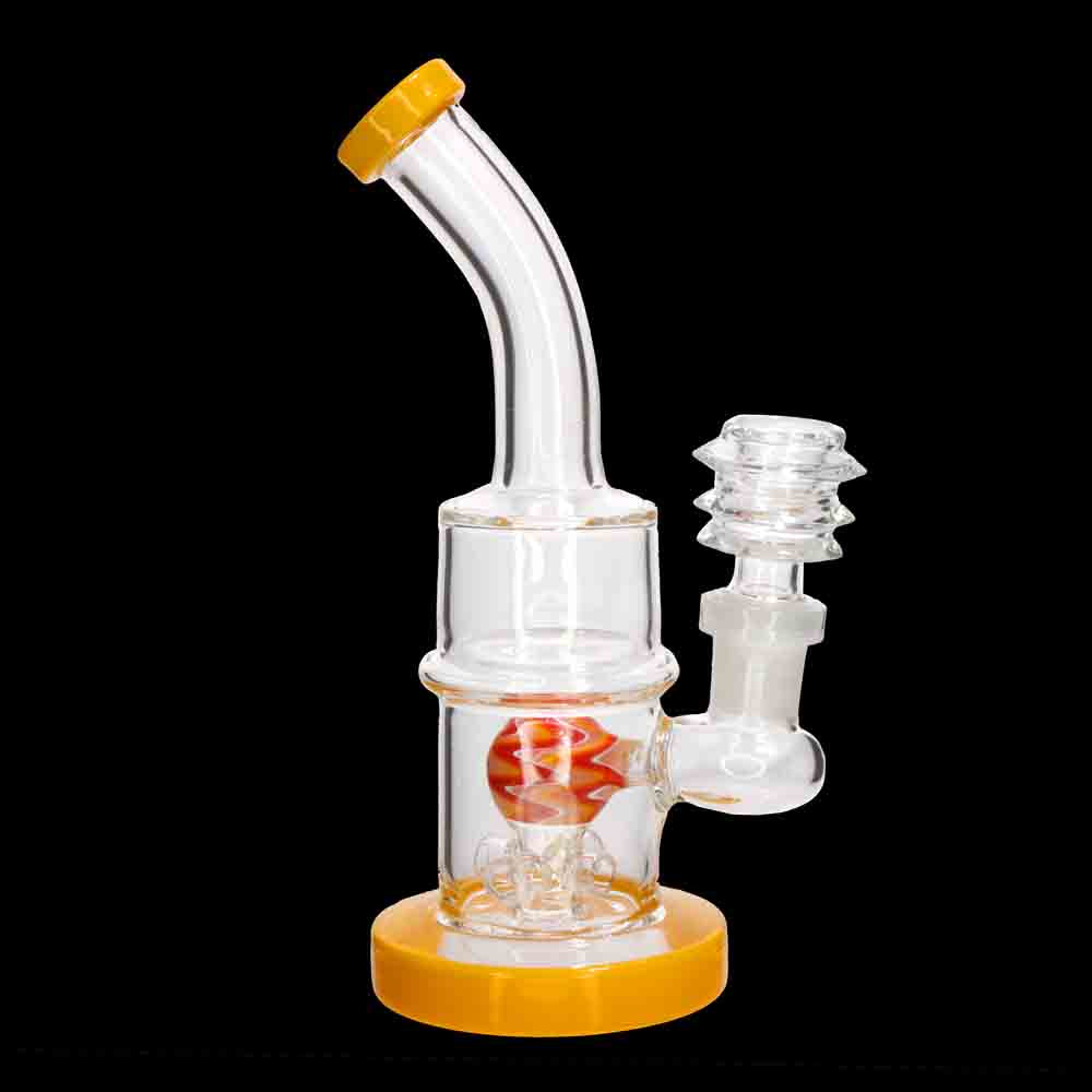 7" Recycler Rig with Wig Wag Perc | Wholesale Glass