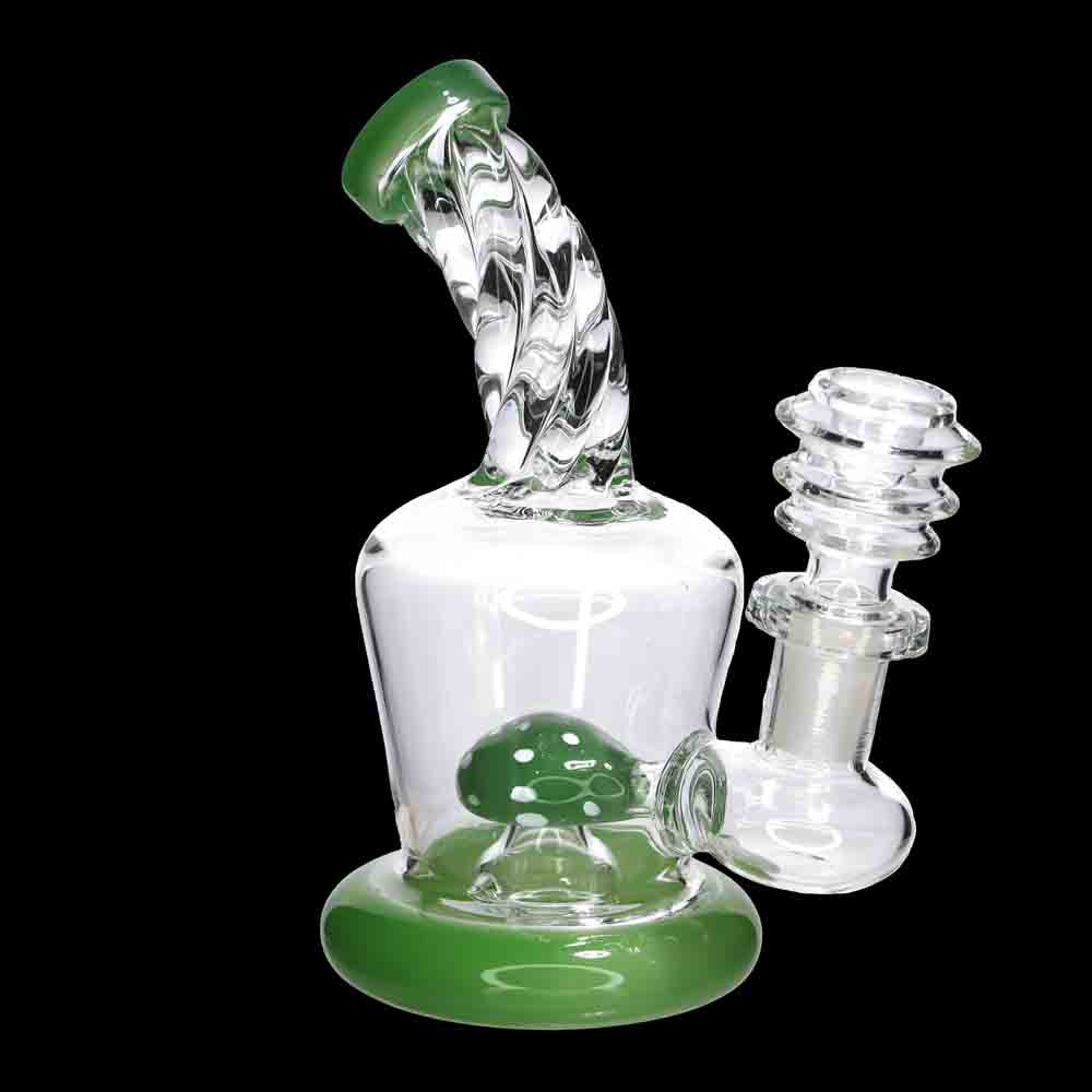 🍄 Pastel Mushroom Mini Water Pipe – 6 Inch | Cute Novelty Compact Bong