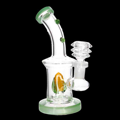 7" Corn Perc Rig Water Pipe | Wholesale Glass Bongs