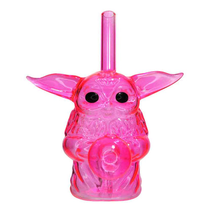 6" Baby Yoda Oil Burner Water Pipe – Assorted Colors | Wholesale