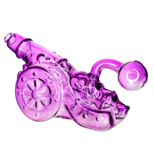 Wholesale Cannon Gun Shape Heavy Glass Oil Burner Pipe – Unique Novelty Design