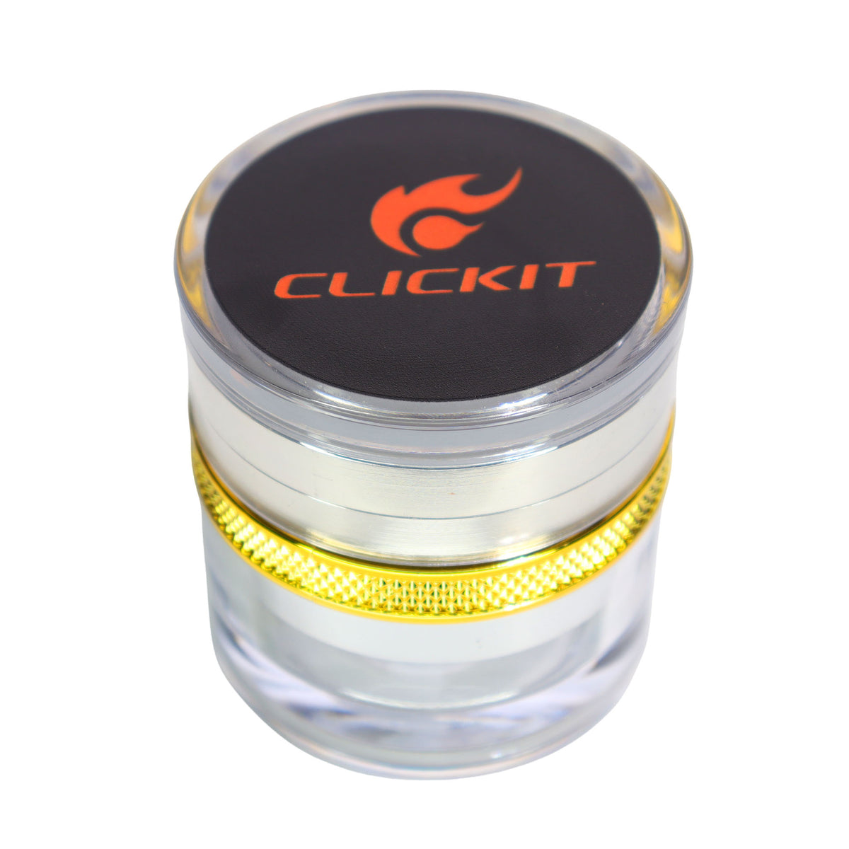 6 pcs – CLICKIT 2.5-Inch Metallic Gold Belt Grinders, Assorted Colors Wholesale | MG-010