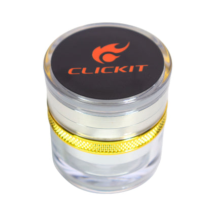 6 pcs – CLICKIT 2.5-Inch Metallic Gold Belt Grinders, Assorted Colors Wholesale | MG-010