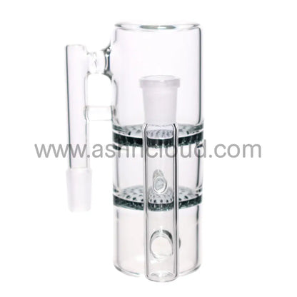 6 In - 2 Honeycomb Multicolor Ash Catcher Silicone Bong 14 Mm Simple