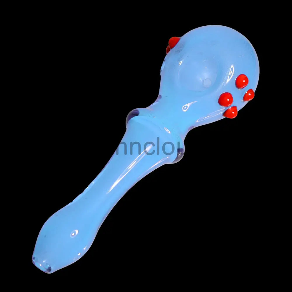 6 In - Big Glow Dark Spoon Hand Pipe
