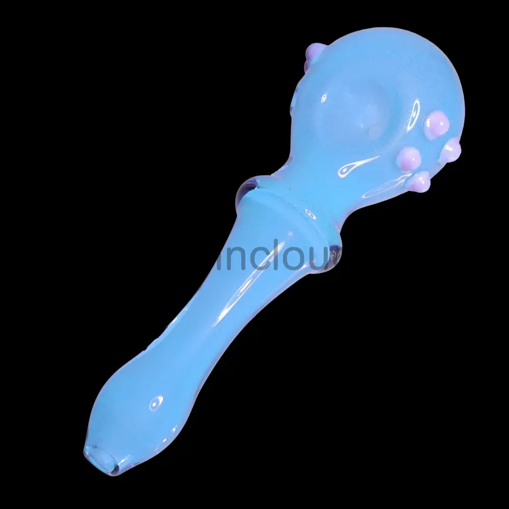 6 In - Big Glow Dark Spoon Hand Pipe