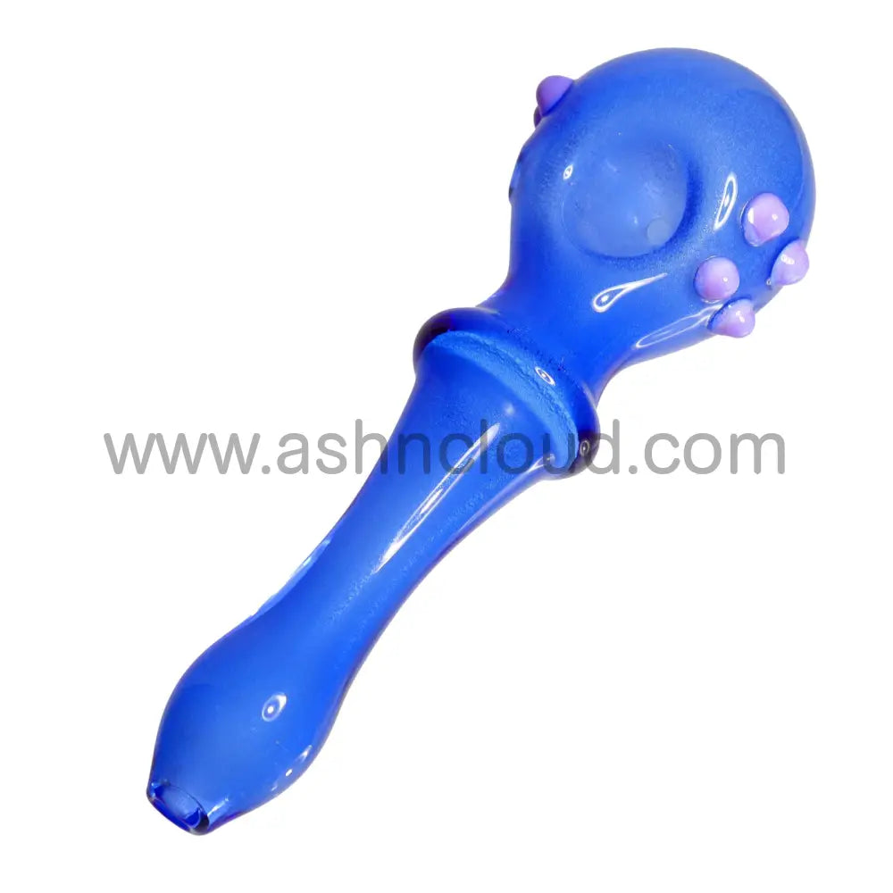 6 In - Big Glow Dark Spoon Hand Pipe