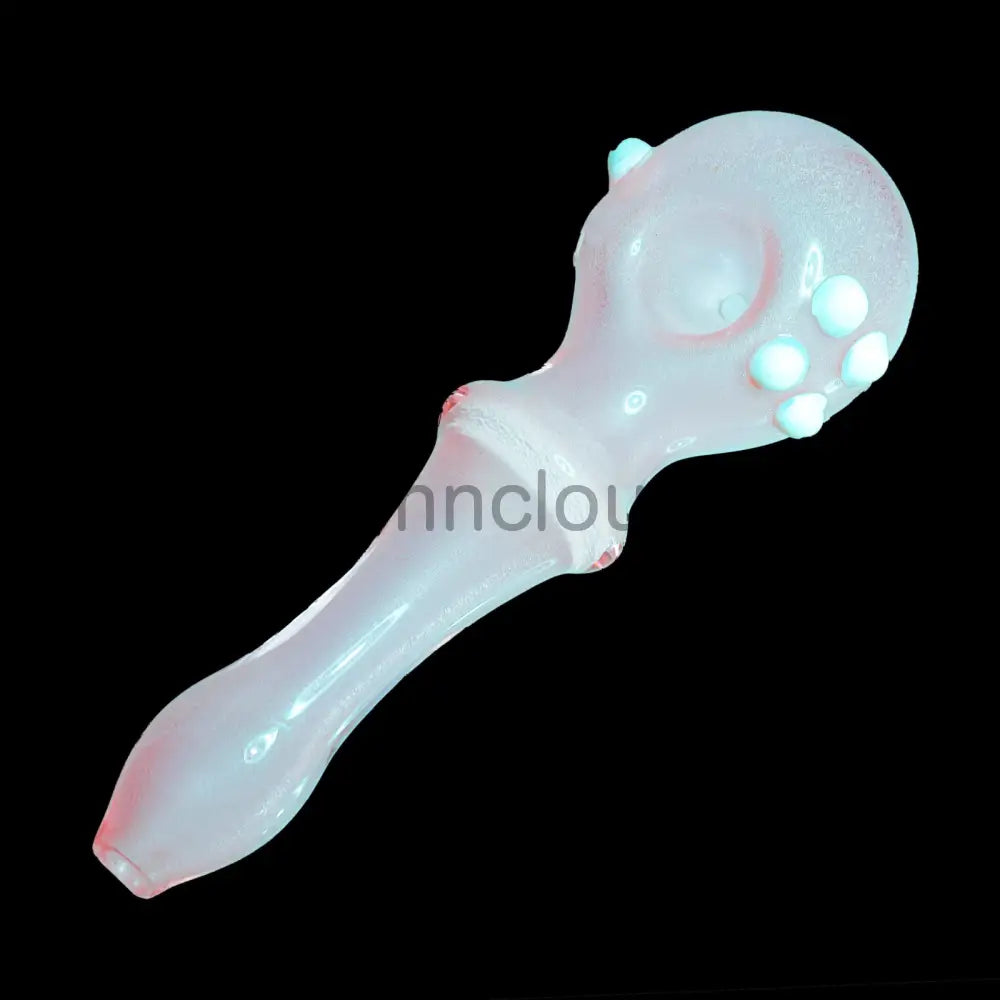 6 In - Big Glow Dark Spoon Hand Pipe