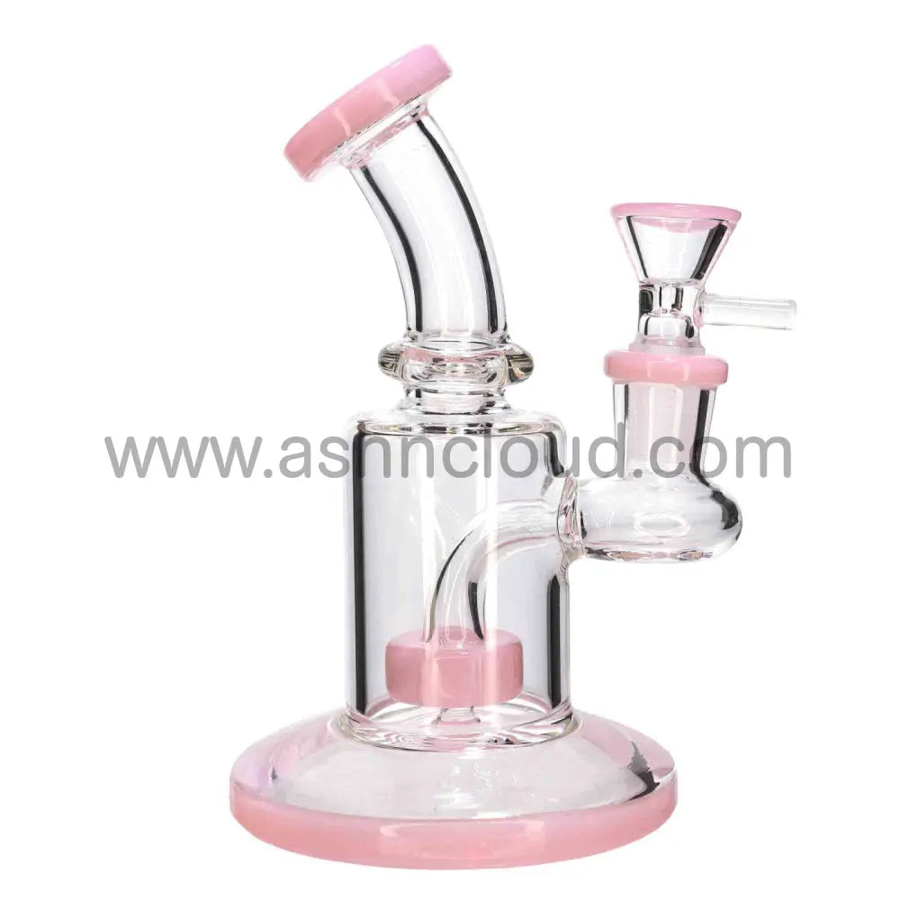 6 In - Classic Glass Bong Slime 8 Colors