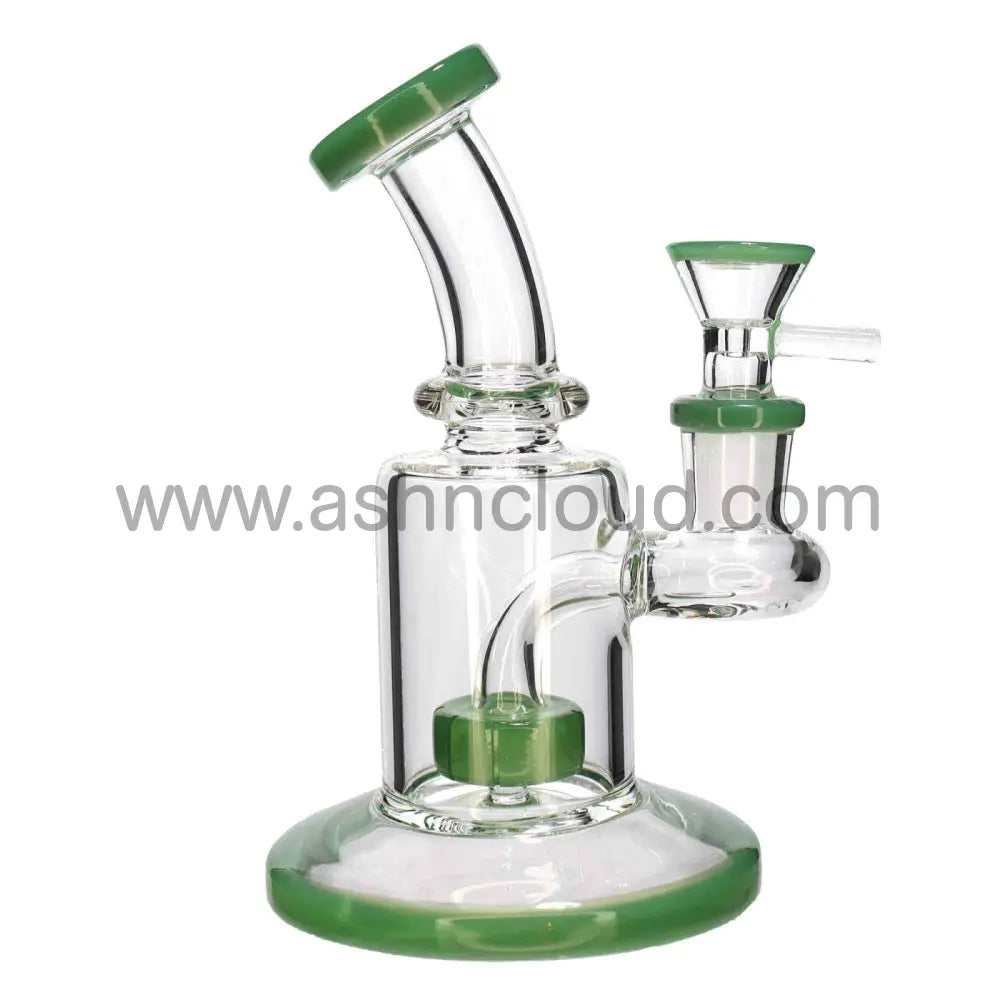 6 In - Classic Glass Bong Slime 8 Colors