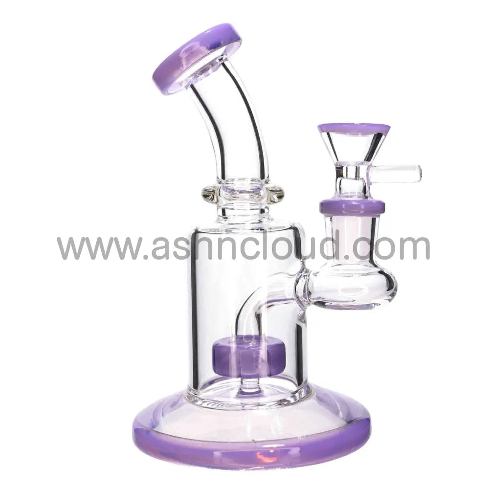 6 In - Classic Glass Bong Slime 8 Colors