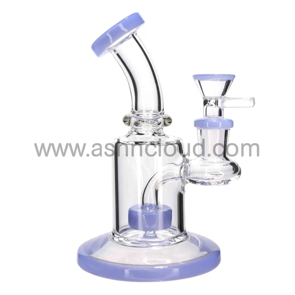 6 In - Classic Glass Bong Slime 8 Colors