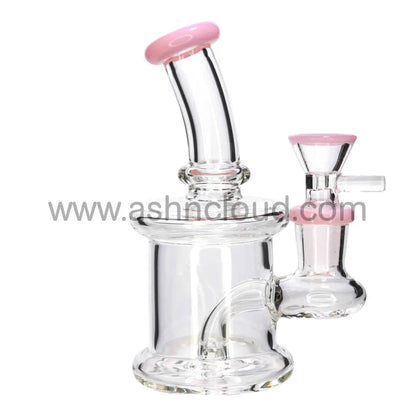 6 In - Classic Mini Glass Bong 8 Colors