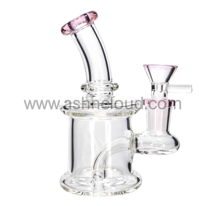 6 In - Classic Mini Glass Bong 8 Colors