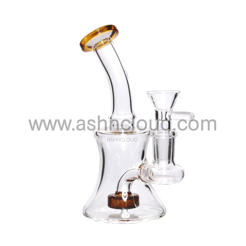 6 In - Clear Glass One-Tone Perc