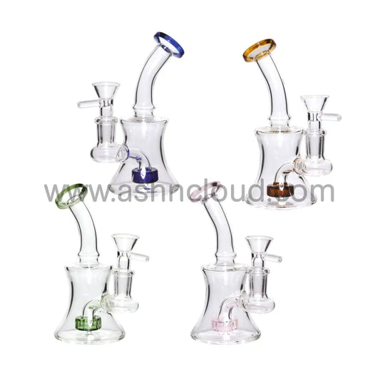 6 In - Clear Glass One-Tone Perc