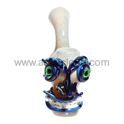 6 In - Crazy Monster Glass Bubbler Fancy