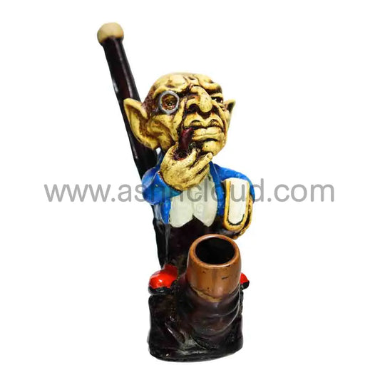 6 in - Elf Smoking Bamboo Bong
