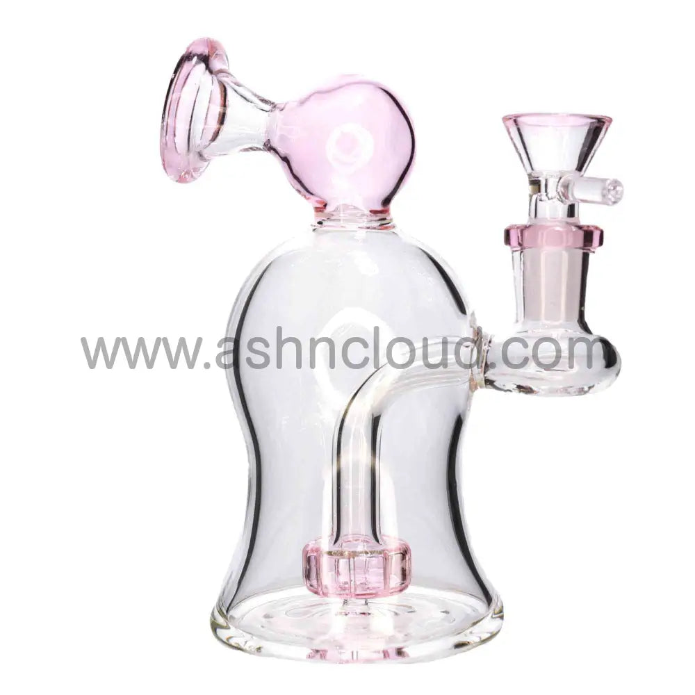 6 In - Mini Curvy 8 Colors 45 Degree Glass Bong