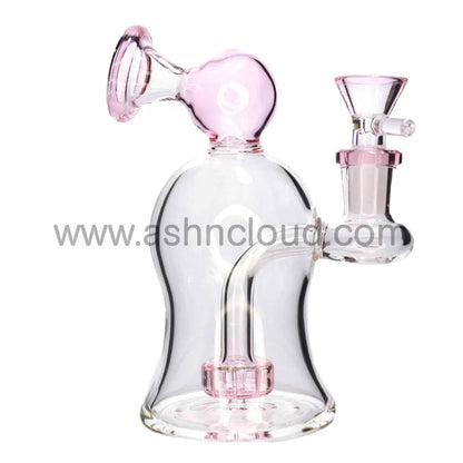 6 In - Mini Curvy 8 Colors 45 Degree Glass Bong