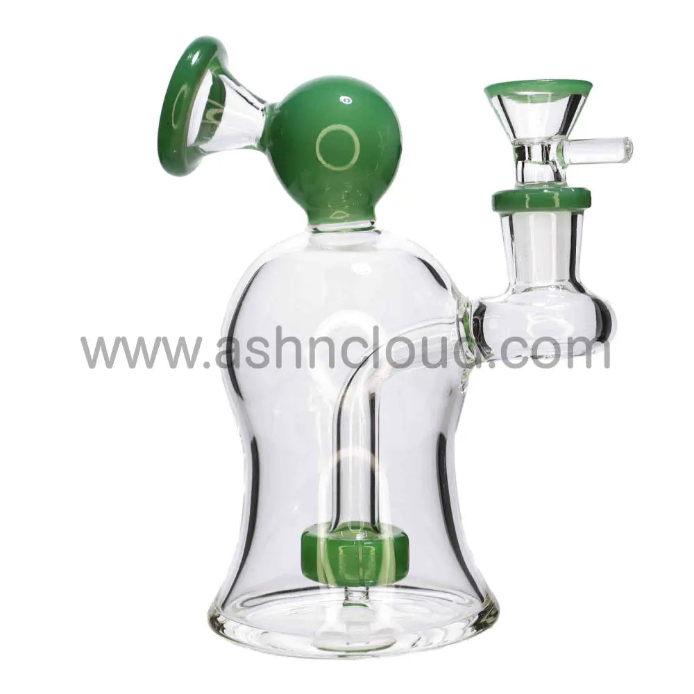 6 In - Mini Curvy 8 Colors 45 Degree Glass Bong