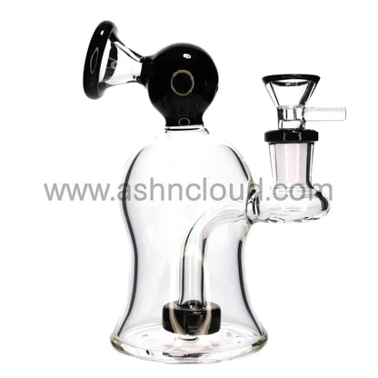 6 In - Mini Curvy 8 Colors 45 Degree Glass Bong
