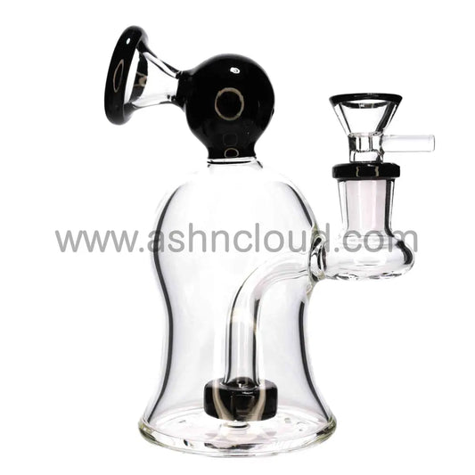 6 In - Mini Curvy 8 Colors 45 Degree Glass Bong