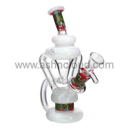 6 in - Mini Recycler Wig Wag Glass