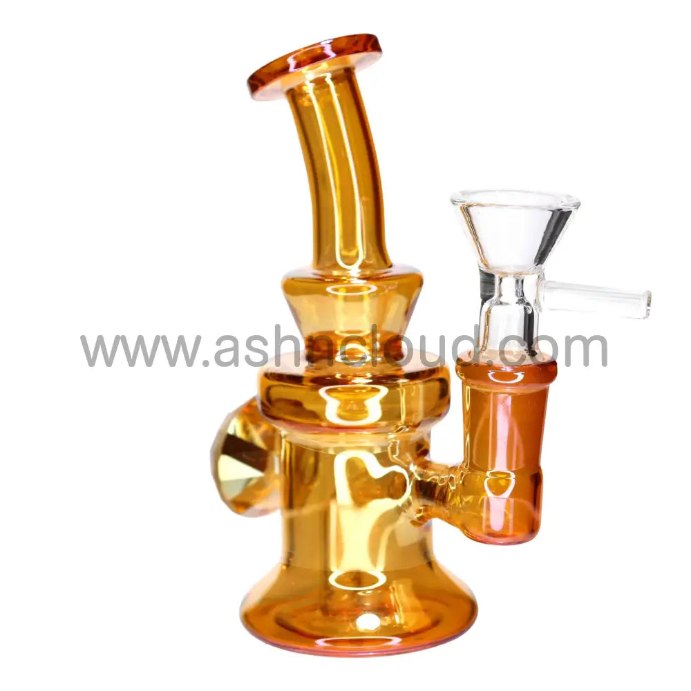 6 in - Rig Diamond Ring Mini Bong