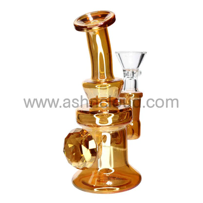 6 in - Rig Diamond Ring Mini Bong