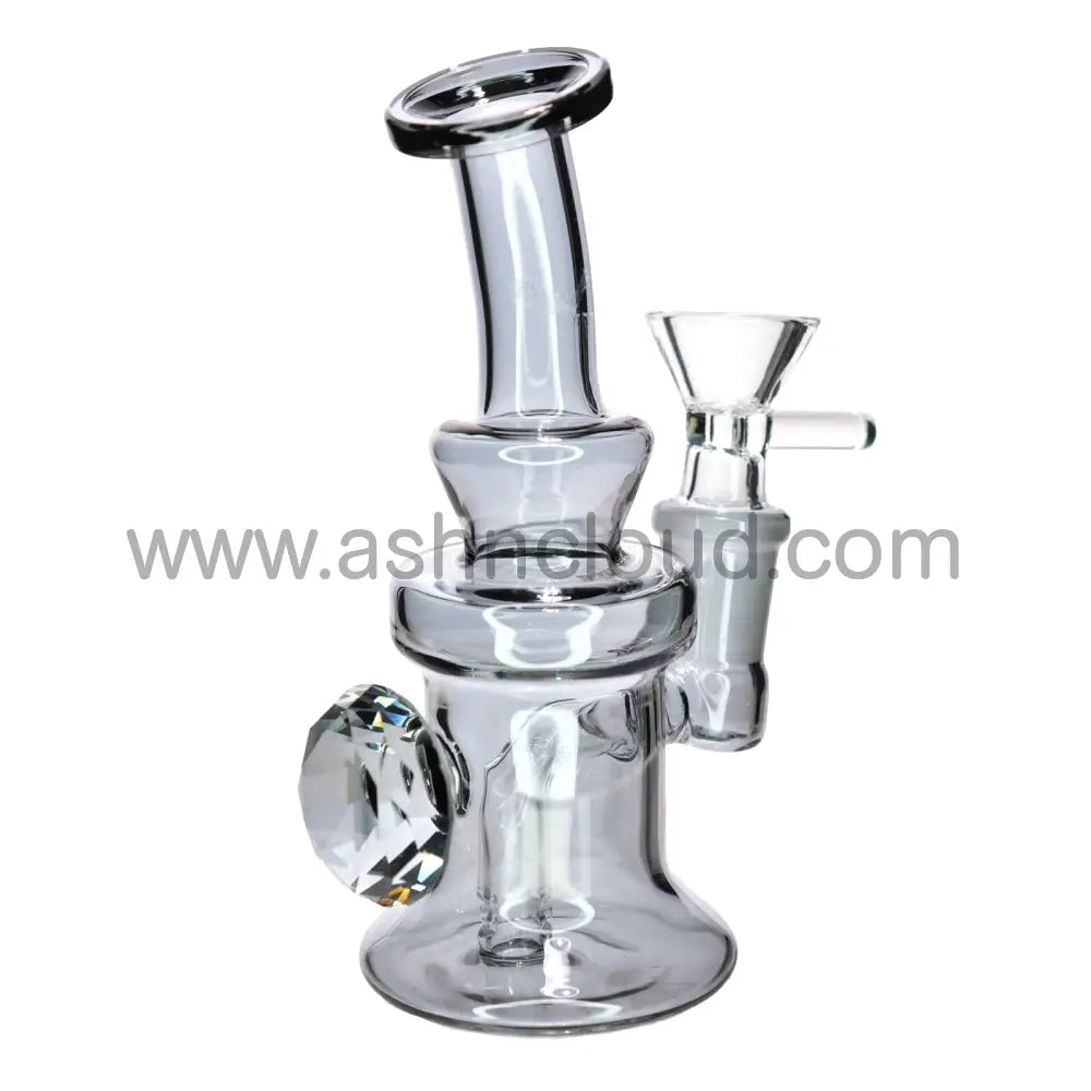 6 in - Rig Diamond Ring Mini Bong